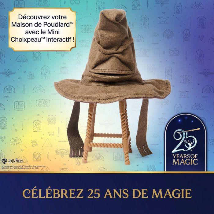 Mini Choixpeau Magique Interactif Wizarding World - Sons et Phrases - SPIN MASTER - A partir de 6 ans