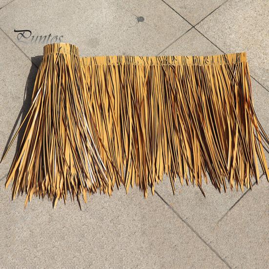 Искусственная соломенная кровельная плитка, реалистичная, прочная, устойчивая к атмосферным воздействиям, огнеупорная отделка, искусственная поддельная соломенная черепица