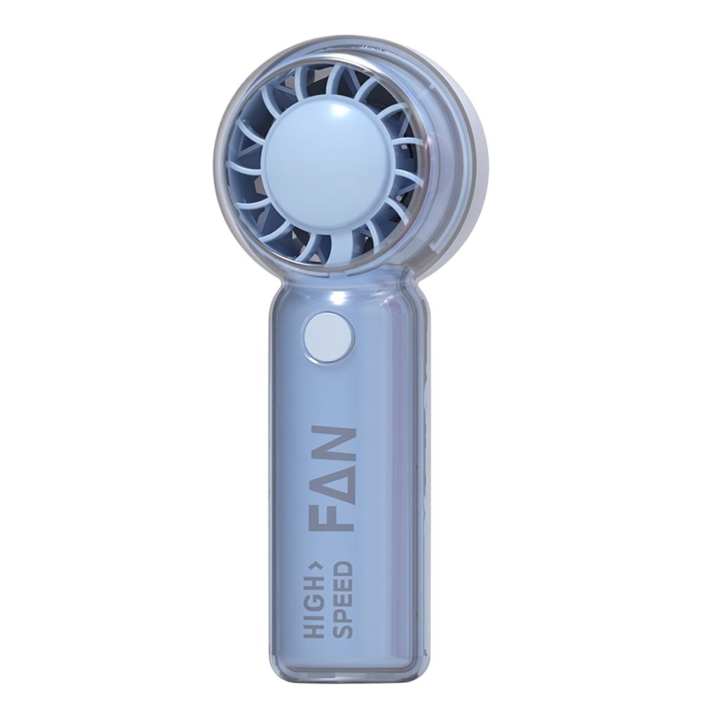 Handheld Fan, Transparent Portable Personal Fan for Travel, Home, and Outdoor