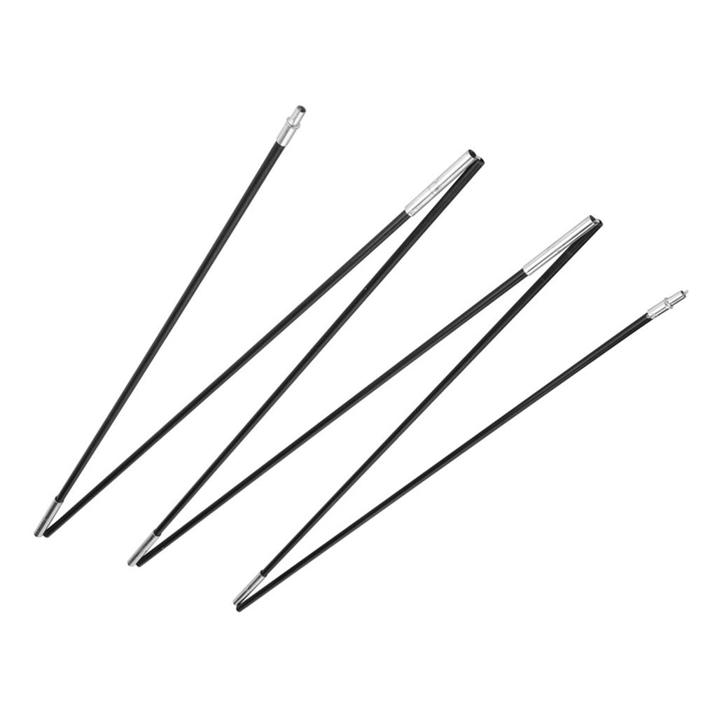 Fiberglass Camping Tent Pole Bars Outdoor Sunshelter Support Rods Awning Frames Kit