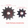 13 Tooth Chain Sprocket Set 420 Gear Motor Sprocket Kit  for MY1016Z/MY1018