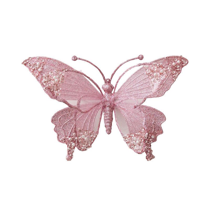 Аксессуар для рождественской елки, украшение золотистого цвета 25x15см, предназначенное для добавления сезонного очарования дому и праздничной сервировке стола