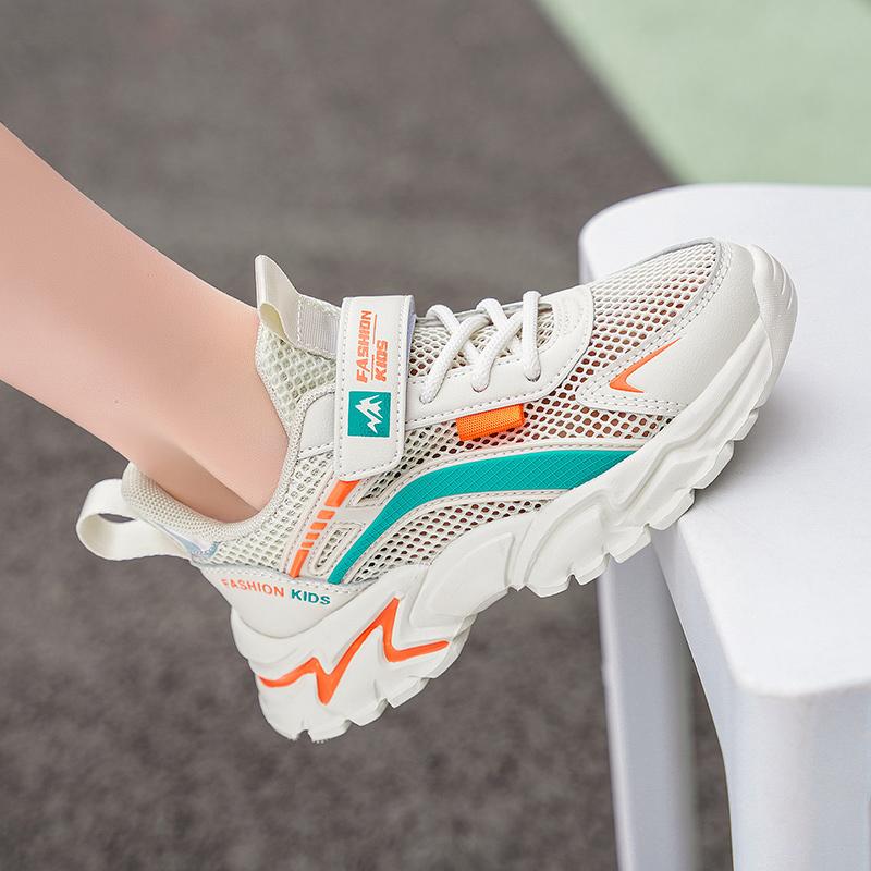 Vanmie повседневные кроссовки для детей летние сетчатые кроссовки обувь для ходьбы кроссовки для мальчиков и девочек дети белые туфли