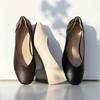 Jisyu Takahn Lightweight Square Toe Chunky Heel Pumps