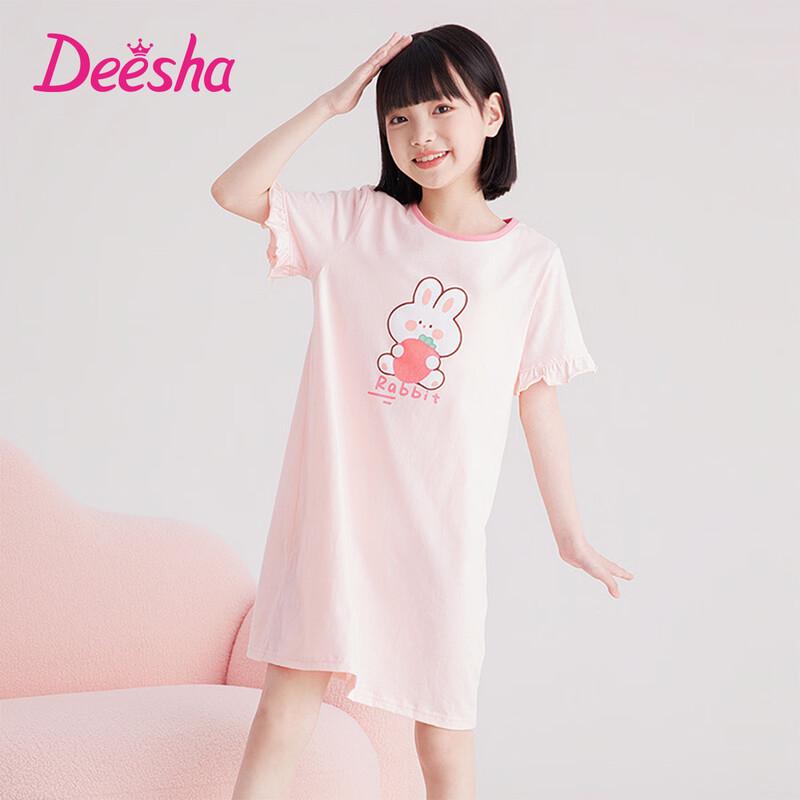 Хлопковое летнее платье-пижама для девочек DEESHA
