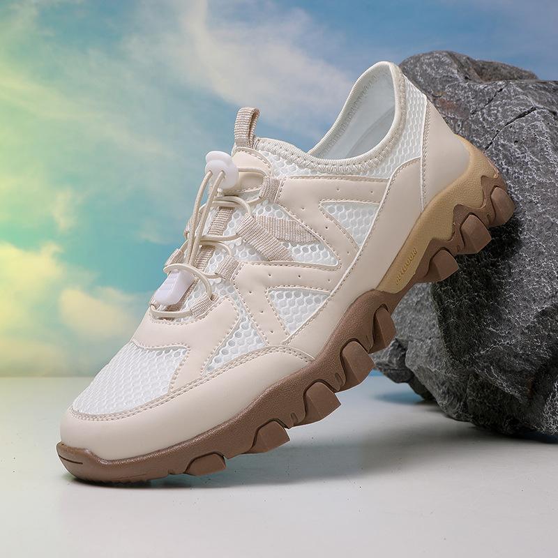 Летняя мужская обувь для активного отдыха, альпинистская спортивная обувь, сетчатая дышащая обувь для пеших прогулок, обувь для ручьев