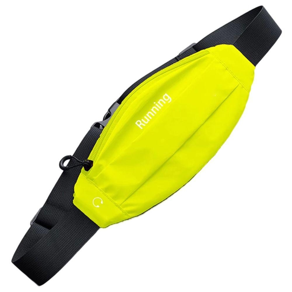 Waterproof Reflective Running Bag 7 Inch Mobile Phone Bag Fashion Sports Waist Bag Outdoor Riding