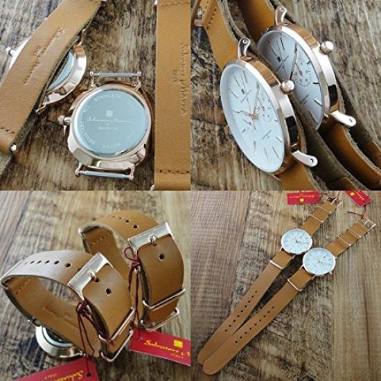 Salvatore Marra Watch Pair Watch Set of 2 [Salvatore Marra] SM15117-PGWHPGSM15117-PGWHPG Женские Мужские []