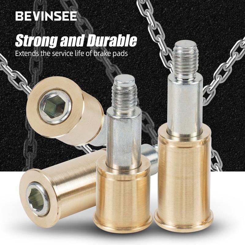 Brass Front Brake Caliper Guide Bushings for BMW E90 E92 335d 335i M3 E60 E61 525i 528i 530i 535i Z4 E89,Replace for 34116758707