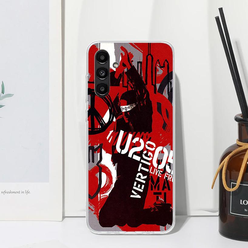 Band U-U2 Rock Phone Case For Samsung Galaxy A17 A37 A57 A16 A26 A36 A56 A15 A25 A35 A55 A14 A24 A34 A54 A13 A23 A33 A53 A07 Gal