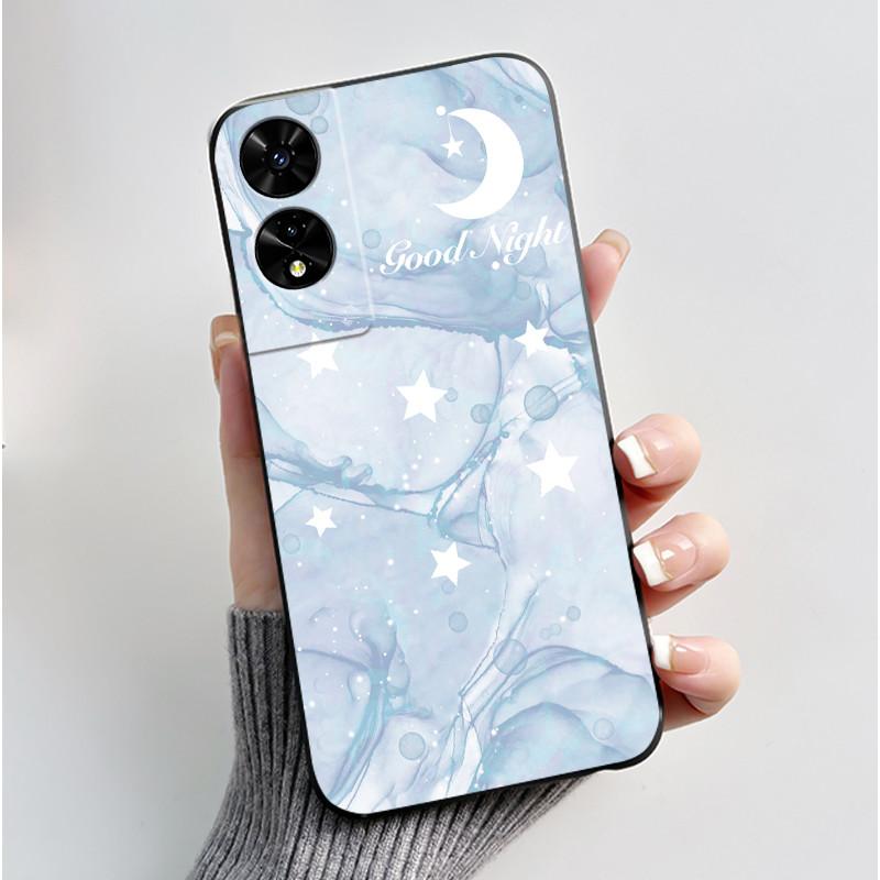 Cute Case For TCL 505 (T509K) (T5094) Fundas Capa Printing Shell Protective Cover Soft Silicone Cartoon Phone Casing Coque