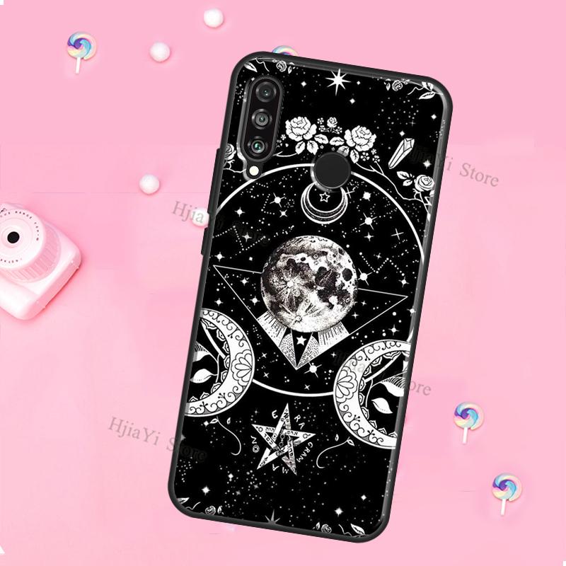 Лунная Колдунья Мистический Тотем для Huawei Honor Magic 5 Lite X8 X9 X8a X9a 50 70 P20 P30 P40 P50 P60 Pro P Smart 2019 Чехол