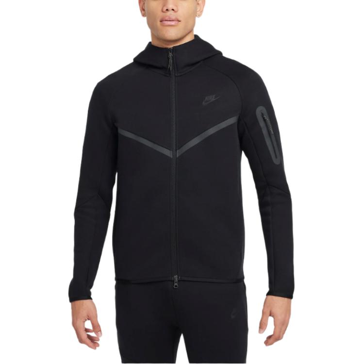 Nike Tech Full-Zip Windrunner Hoodie Black Men Tops HV0949-010