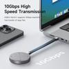 Корпус Hagibis Magnetic M.2 2230 NVMe SSD Magsafe SSD Case USB C 3.2 Gen2 на NVMe PCI-E для iPhone 16 Pro Max ProRes MacBook
