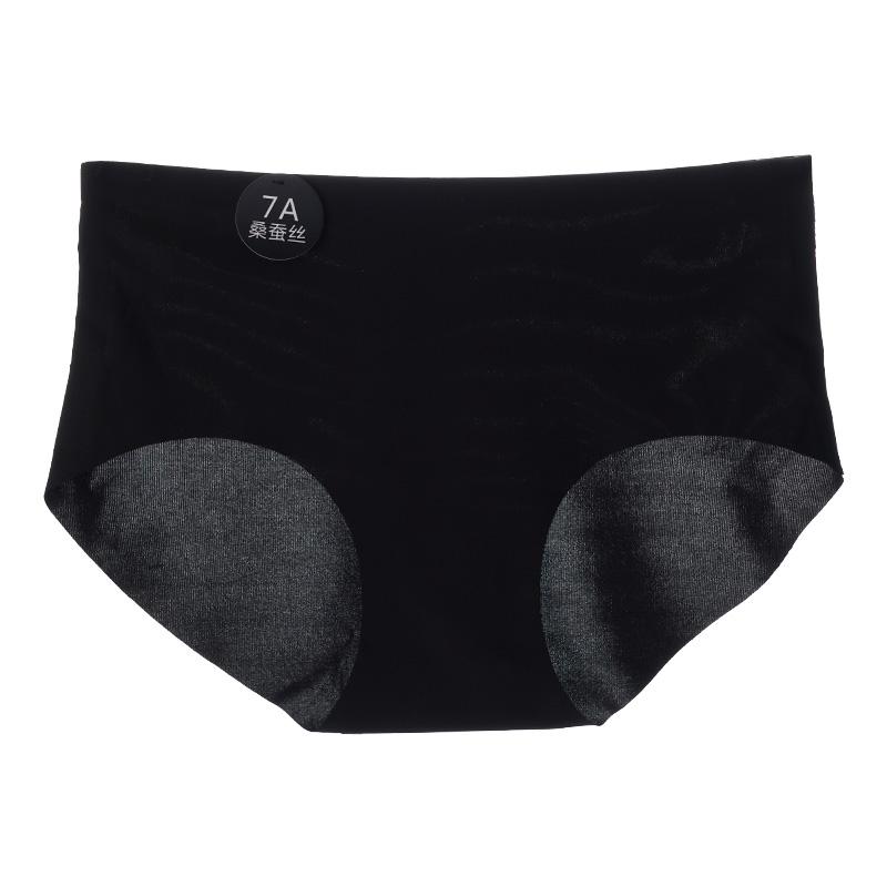 Женские трусики из шелка Mulberry Silk, однотонные, из ледяного шелка, ультратонкие, дышащие