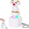 Портативная брелок-игрушка Sheep Sound Light, нажимаемый брелок для снятия стресса, брелок-подвеска для рюкзака, подарок на день рождения ребенка