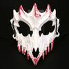 Resin Long Teeth Mask Half Mask Bloody Skull Mask Nightclub   Cosplay