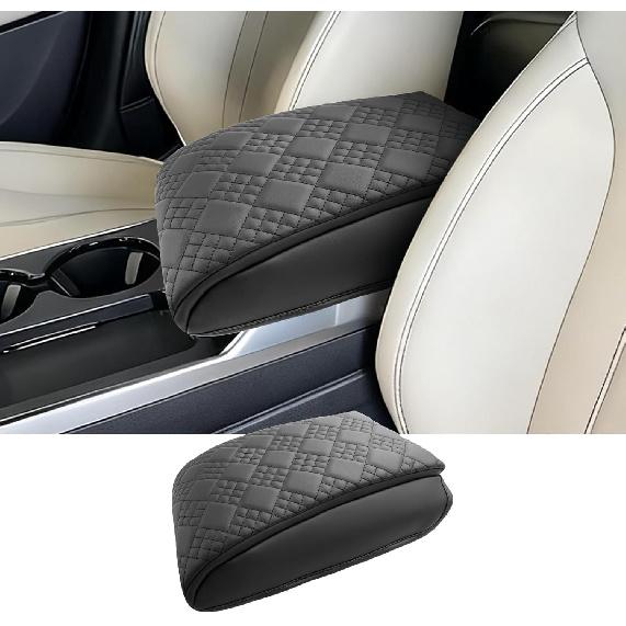 2024 2025 2026 Накладка на центральную консоль Sorento для Kia Sorento (LX/S/EX/SX/SX Prestige/X-Pro SX Prestige),Водонепроницаемая и удобная кожаная накладка на подлокотник