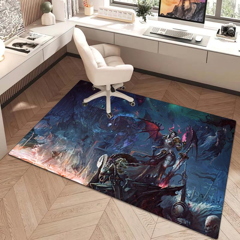 1Pc Warcraft game Rug - home decoration Carpet For Living Room Bedroom Flooring Computer Chair Area Rug