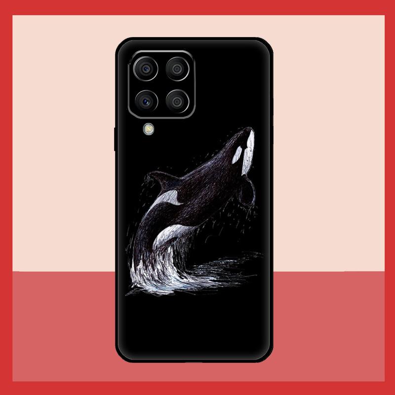 Killer Whale Case For Samsung Galaxy M12 M52 M06 M16 M36 M56 M33 M15 M55 M31 M13 M14 M53 M32 M35 M34 M54