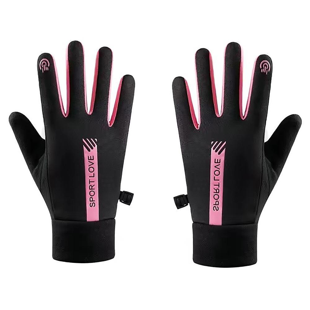Cold Resistance Winter Gloves Thicken Ski Gloves Touch Screen Gloves  For Outdoor Sport Running