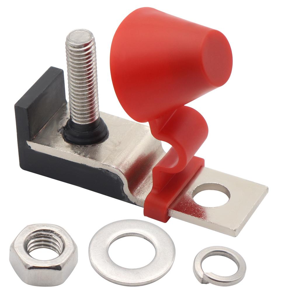 2 шт. Клеммный блок предохранителя MRBF Одинарная шпилька 5/16" M8 с крышкой Для автомобиля Автомобиля Грузовика