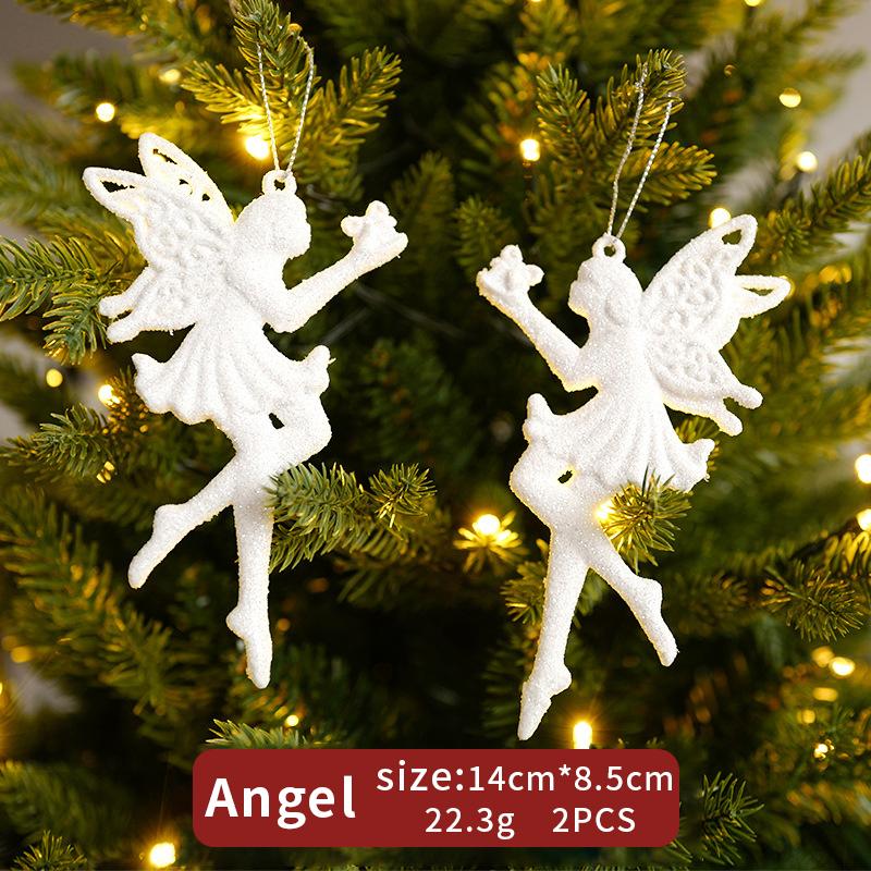 Милый рождественский декор, мультяшная мини-подвеска в виде рождественской елки, украшение для рождественских праздников, украшения