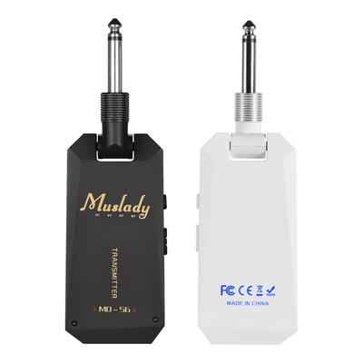 Muslady MD-5G Беспроводная гитарная система 5,8G Перезаряжаемый аудиопередатчик и приемник ISM Band для