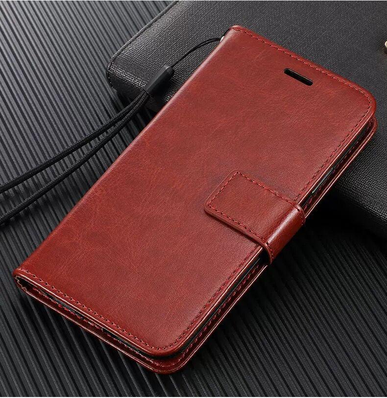 Кожаный чехол-книжка для Redmi A5/15C/15 Note 14 Pro 4G
