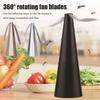 Fly Repellent Fan Table Fan Against Flies USB/Battery Powered Fly Repeller for Outdoor Camping Kitchen Parties Safe Portable Fly Repellent