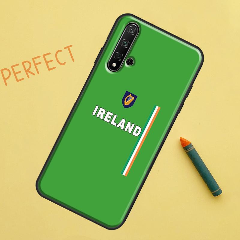 Irish Passport Ireland Flag For Huawei Nova 12s 11i 7i 8i 12i Y73 Y70 Y90 Y60 Y72 Y61 Y91 9 10 SE P40 Lite P30 Pro Case