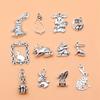 12pcs/set Rabbit Charms Jewelry Making Supplies Cute Items Diy