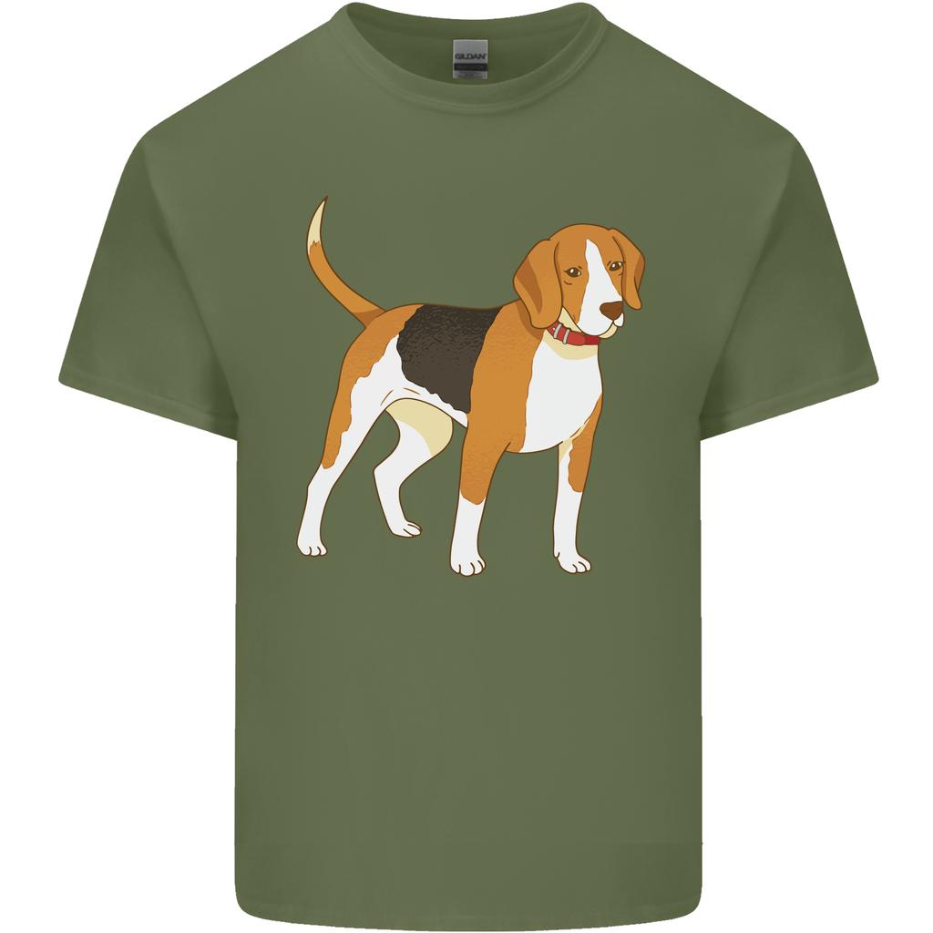 A Beagle Small Scent Hound Dog Unisexs Light Cotton TShirt