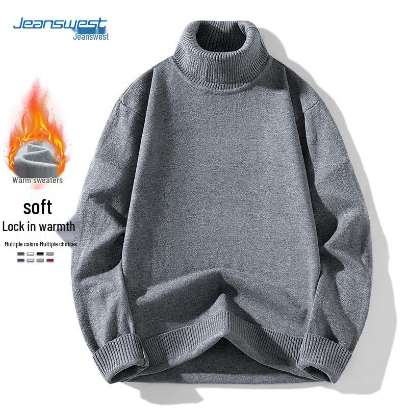 JEANSWEST Men's Turtleneck Sweater