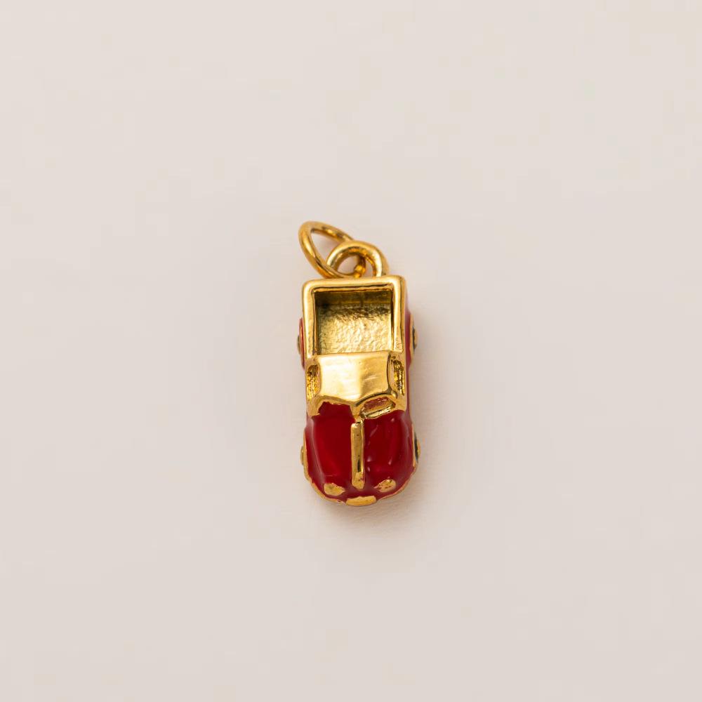 2Pcs Stainless Steel Golden Astronaut Pendant DIY Accessories Fashion Chic Sexy Jewelry Waterproof Wholesale Gift