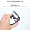Portable Plastic Guitar Capo For 6 String Acoustic Classic Electric Guitarra Tuning Clamp Musical Instrument Accessories Black