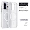Для OnePlus 15 15T 15S и 1+15 1+15T 11+15S Чехол Skin-feel Матовый Полупрозрачный Держатель-кольцо 360° Магнитный Противоскользящий Защитный Чехол