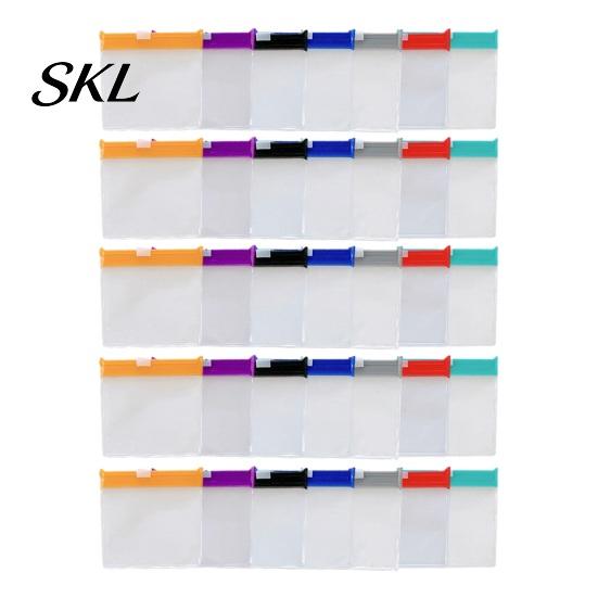 Self-sealing Zipper Pouch Slide Lock Medicine Bags, Compact Travel Pill Set, Accessory Bag Reusable EVA Waterproof Storage Bag, for Small Items