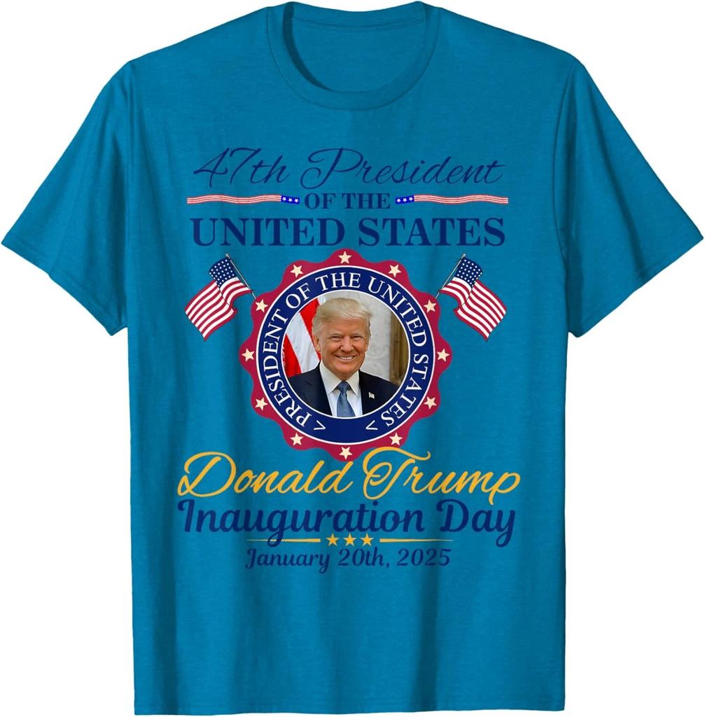 President Donald Trump Inauguration Day 2025 Gift Unisex T-Shirt