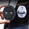 4pcs Silicone Car Door Mute Damping CushionSilicone Door Lock Buckle Cover for BYD Song Plus Atto 3 Han EV Dolphin Tang DM Qin