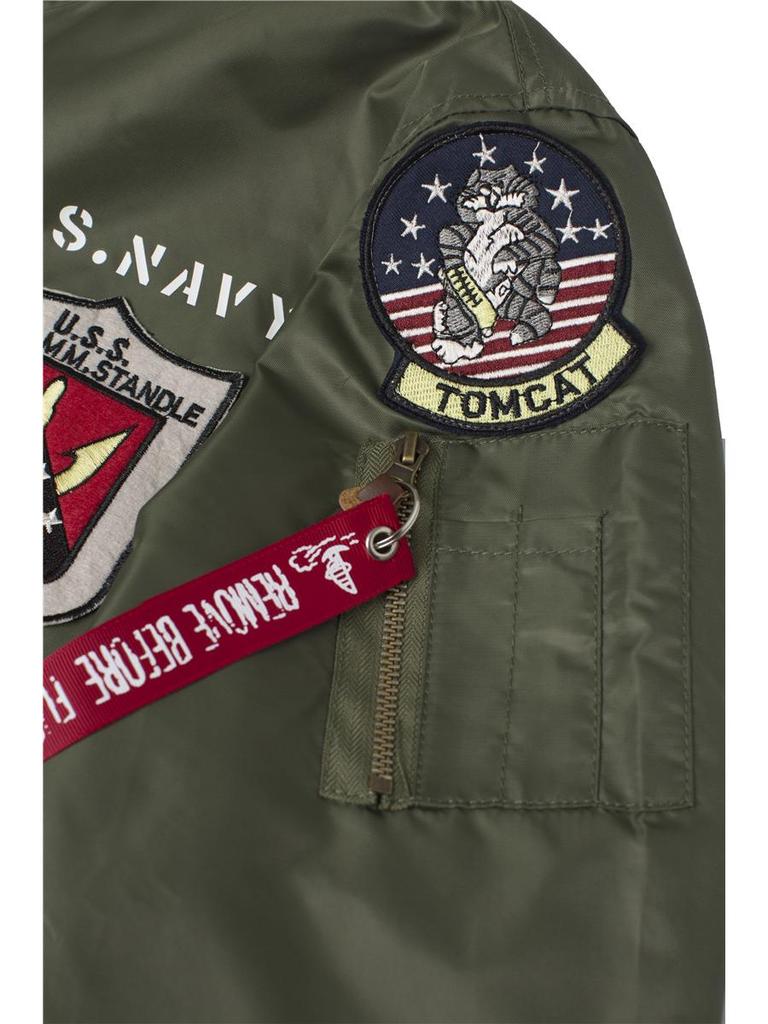 Top Gun MA-1 Flying Tigers Eagle Pilot Jacket for Men - Spring/Autumn