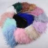 Ostrich Fur Turkey Feather Cloth Belt Diy Feather Handicraft Jewelry Clothing Luggage Decoration Material
