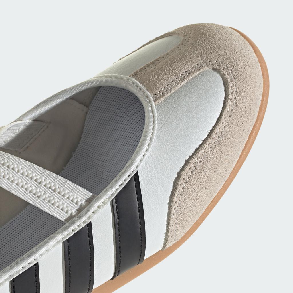 adidas Barreda Mary Jane Белый Черный Каучук (Женский)