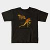 Boys Girls Soft Cotton Graphic Tees Tigra Breathable Daily School Wear Kids T-Shirts