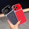 Роскошный кожаный чехол для телефона с узором под крокодила для iPhone 17 16 15 14 Pro Max 17Pro Жесткий ПК Большое окно Ударопрочный Защитный чехол