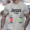 Jesus Print T-shirts Women Men T Shirt Casual Short Sleeve O Neck Tshirt Ladies Tees Harajuku Funny Tops Oversized Black Clothes