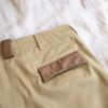 BONRROW Leather Mix Chino_Beige