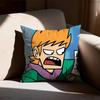 Аниме Eddsworld наволочка с Мэттом, повседневный стиль, декоративная, подходит для домашнего декора, без наполнителя