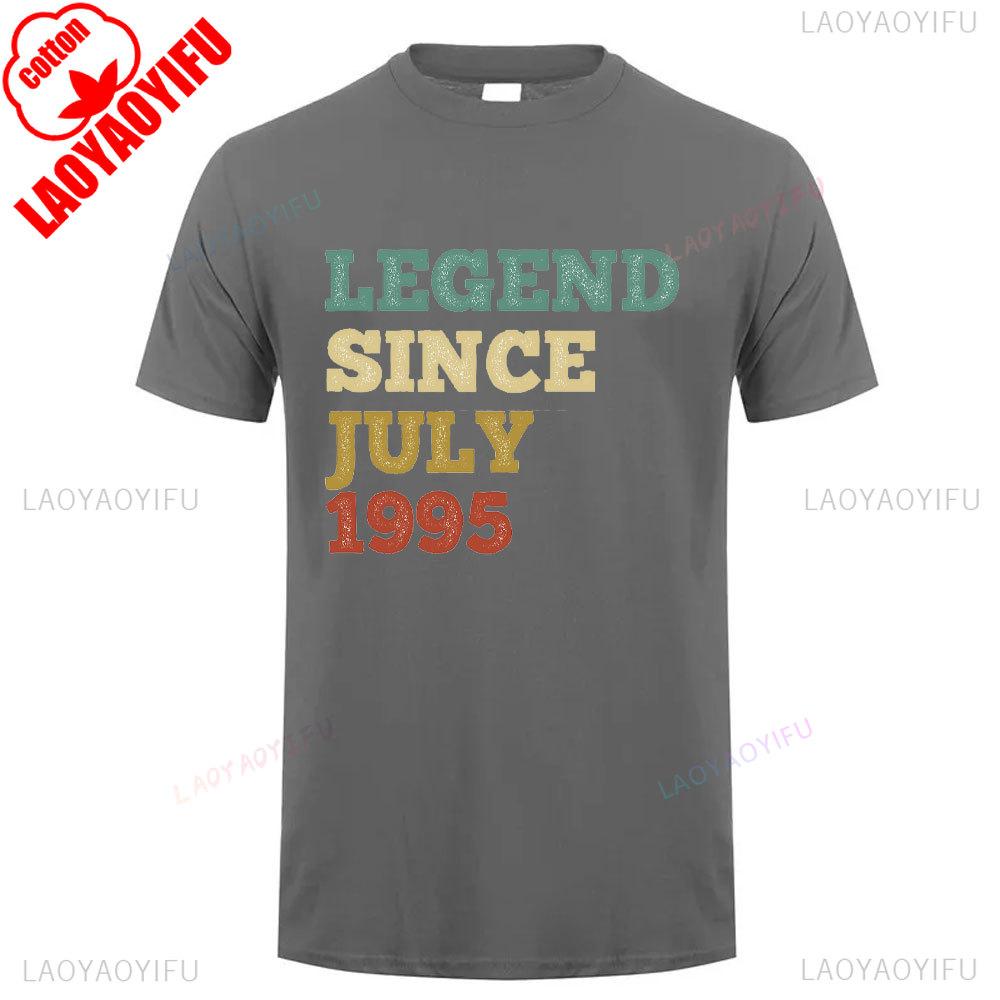 1995 Vintage Style Cotton T Shirt Breathable Retro 90s Short Sleeve New Unisex Round Neck Summer Casual Simple Tee Launched