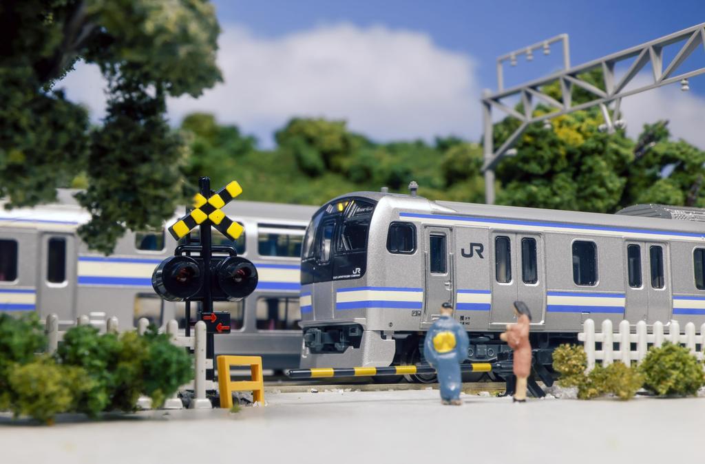 KATO N Gauge E217 Series Rapid Line Basic Set Model Train Yokosuka-Sobu 8-Car 10-1977